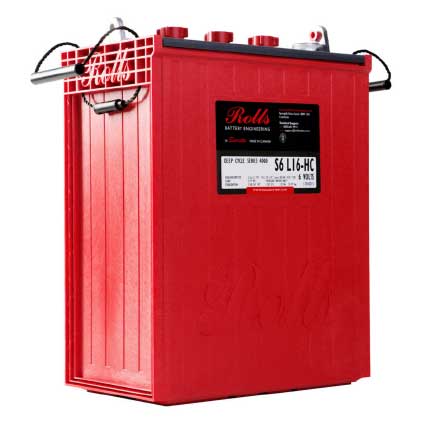 Surrette Flooded Deep Cycle 6Volt 445A/H