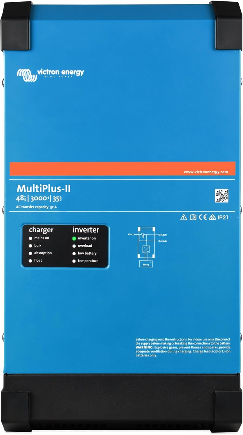 Victron Multiplus II 48Volt 3000Watt Pure Sine Inverter/Charger