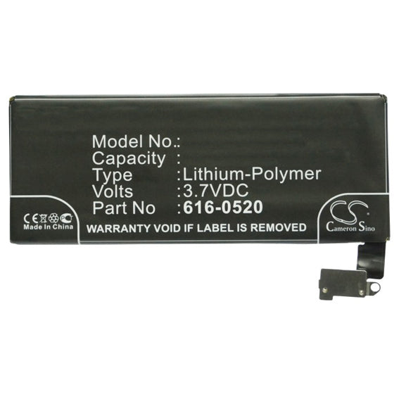 IP4 Cell phone replacement battery Apple 1420mAh