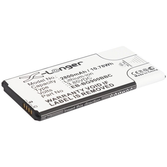 Galaxy S5 - SHG-S5A Cell phone replacement battery Samsung 2800mAh