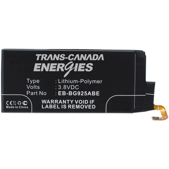 Galaxy S6 Edge - CE-SGG925 Cell phone replacement battery Samsung 2600mAh