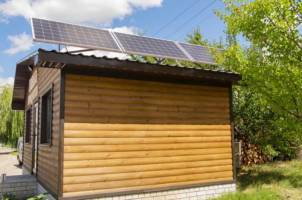 The Hunter - 410 W Solar Panel with 5.64k Wh Deep Cycle Battery Storage