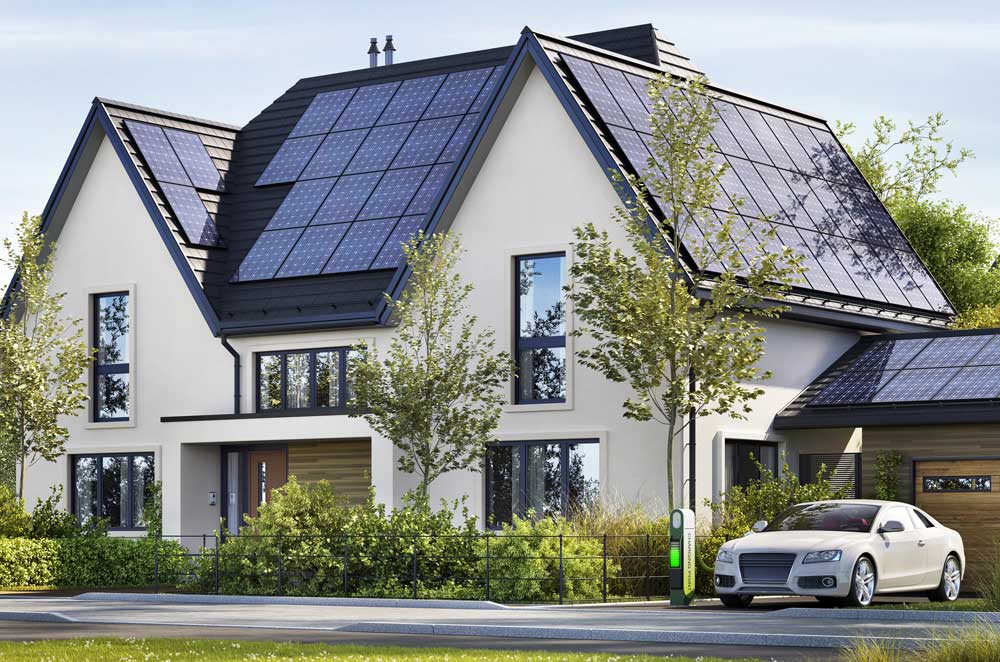The Maverick - 8,oook W Solar Array with 30k Wh Lithium Battery Storage