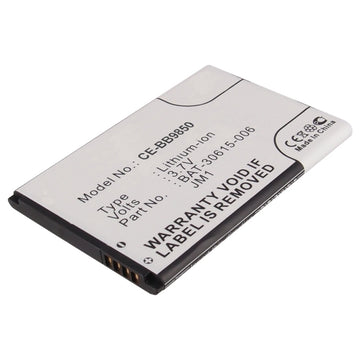 CE-BB9850 Cell phone replacement battery Blackberry 1100mAh
